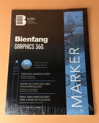 Bienfang Graphics 360 Marker Paper Pad 9in x 12in 50 sheets