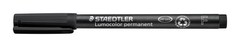 Staedtler Lumocolor 318 Fine Tip Black Marker 0.6mm Waterproof Quick Drying