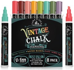 Liquid Chalk Markers for Blackboards – Wet Erase Marker Pens – Chalk Markers …