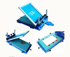 Size: 17.5”x11.5” 3D Silk Screen Printing Press Machine Micro-Registration