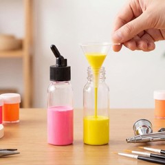 Resealable Siphon Feed Paint Containers