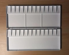 HEUNG IL AL430 Watercolor Palette 30 Well Metal Box 303x137mm / Korea / NEW