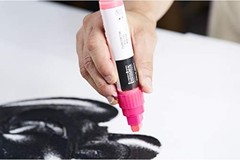 Wide Paint Marker, Titanium White – Professional Quality