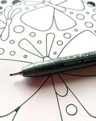 Ciao Alcohol Markers Doodle Kit Nature 5 Markers + 2 Pens