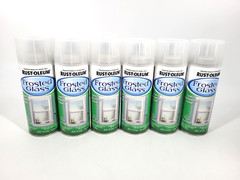 Pack Of 6 Rust-Oleum 1903830 Specialty Gloss Frosted Glass Spray Paint 11 oz NEW