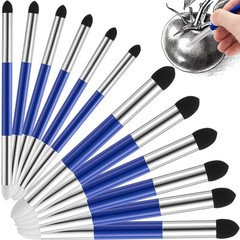 12 PCS Artist Blending Sponge Pens 2 Sizes Double Headed Washable Stump