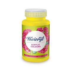 Fevicryl Acrylic Colour Lemon Yellow, 500ml