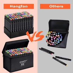 Alcohol,84 Colors Dual Tip Coloring Markers for Adults,Markers for Adults,Giv…