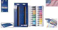 Beginner Watercolor Paint Set 20 Tubes 5ml Each Perfect for Creative Projects