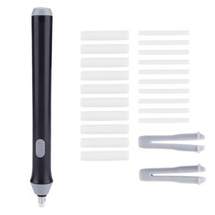 Tenwin Electric Battery Operated Automatic Pencil Eraser With 22 Eraser Refills