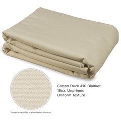 Canvas Fabric 12oz Cotton Duck 84 x 6 Yards Unprimed Bulk Creative Mark Deluxe