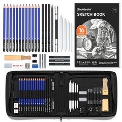 Sketching and Drawing Pencils Set, 37-Piece Professional Sketch Pencils Set i…