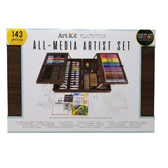 Art 101 USA Platinum Artist Set 143 Pieces ( broken Handle )