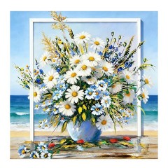 Flower Diamond Art Kits for Adults, Flower Diamond Painting Kits for Beginners,