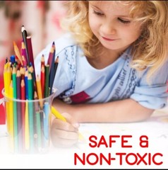 22 Assorted Colouring Pencils ,Ideal For Home School & Offices