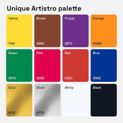 ARTISTRO 12 Acrylic Paint Pens for Calligraphy – Markers with Medium Precision T