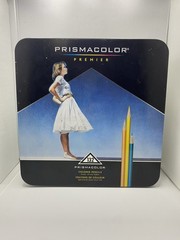 2009 Prismacolor Premier 132 Colored Pencils Box Set, Complete With Tin.