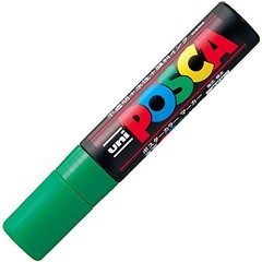 Mitsubishi Pencil Posca Water-Based Pen Extra Thick Square Tip PC17K.6 Green