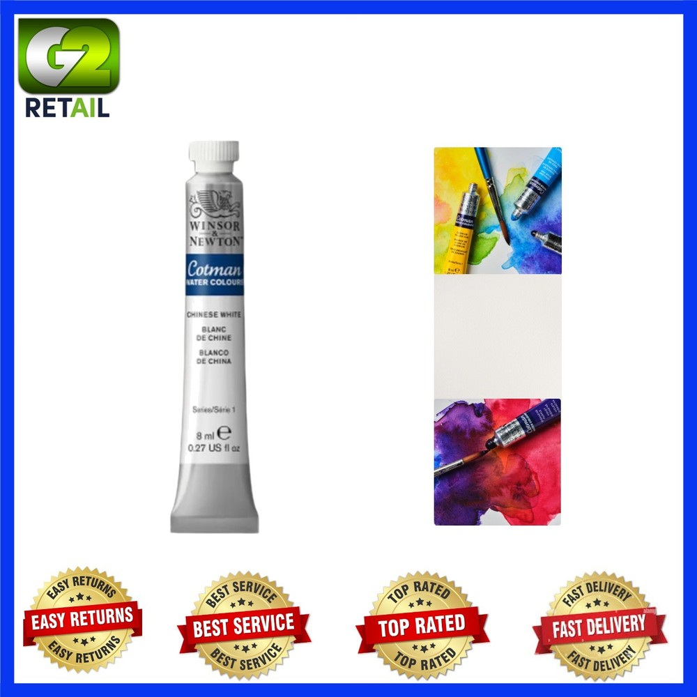 Chinese White Cotman Watercolor Paint – 8ml for Vibrant Artistic Expression