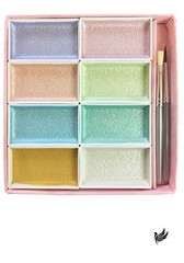 Kissho Japanese Painting Paints Gansai water color Pearl Color 8-Color Set