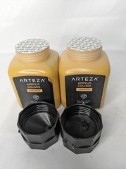2pk- ARTEZA Acrylic Paint A104 Yellow Ochre 16.9 floz Opaque Quick-Drying