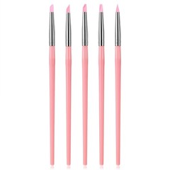 5 Pcs Silicone Paint Brush, Professional Silicone Brush for Resin Silicone