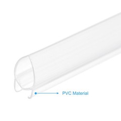 PVC Poster Hanger Rail Strip 45cm/18inch with Clips,2 Set