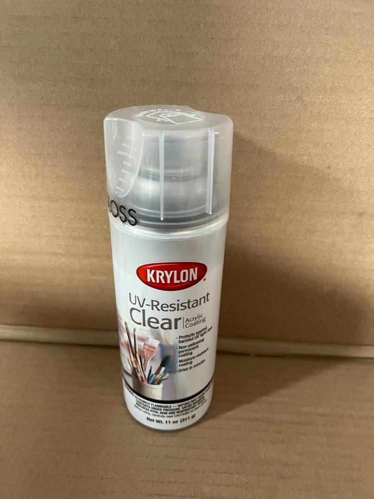 UV-Resistant Acrylic Coating Aerosol Spray-Clear-11 Ounces 724504013051