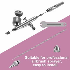0.2/0.3/0.5mm Airbrush Nozzle Needle Set for Airbrushes Spray Gun Replacement