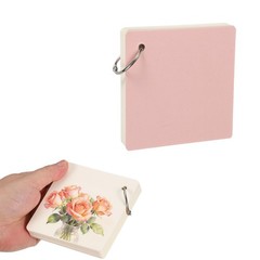 Watercolor Sketchbook, 3.94 x 3.94″ 55 Sheets/110 Pages 230GSM, Pink