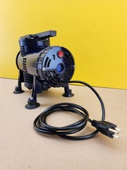 AS-08 Airbrush Mini Compressor, 1/3 HP, 120V, 1 PH, 50 psi