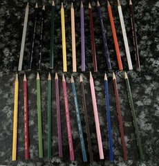 Prismacolor Technique Soft Core Colored Pencils Set Of 24 With Plastic Case