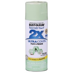 Rust-Oleum 329200 Gloss Modern Mint Oil Based Spray Paint 12 oz. (Pack of 6)