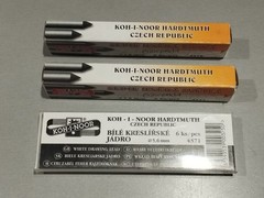 18 Clutch Pencil Graphite 5.6mm Refill Charcoal Chalk KOH-I-NOOR Gioconda