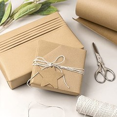 Brown Kraft Paper Roll 17.5″ 32.8 ft for Crafts Art Wrapping Packing Postal Ship