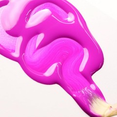 High Flow Acrylics by GOLDEN, Fluorescent Violet, 4 fl. oz. Bottle, Professio…