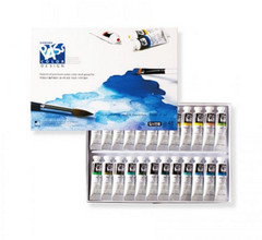 SHINHAN Professional PASS Design Hybrid Watercolor Paint 20ml Tubes 48 Color Set