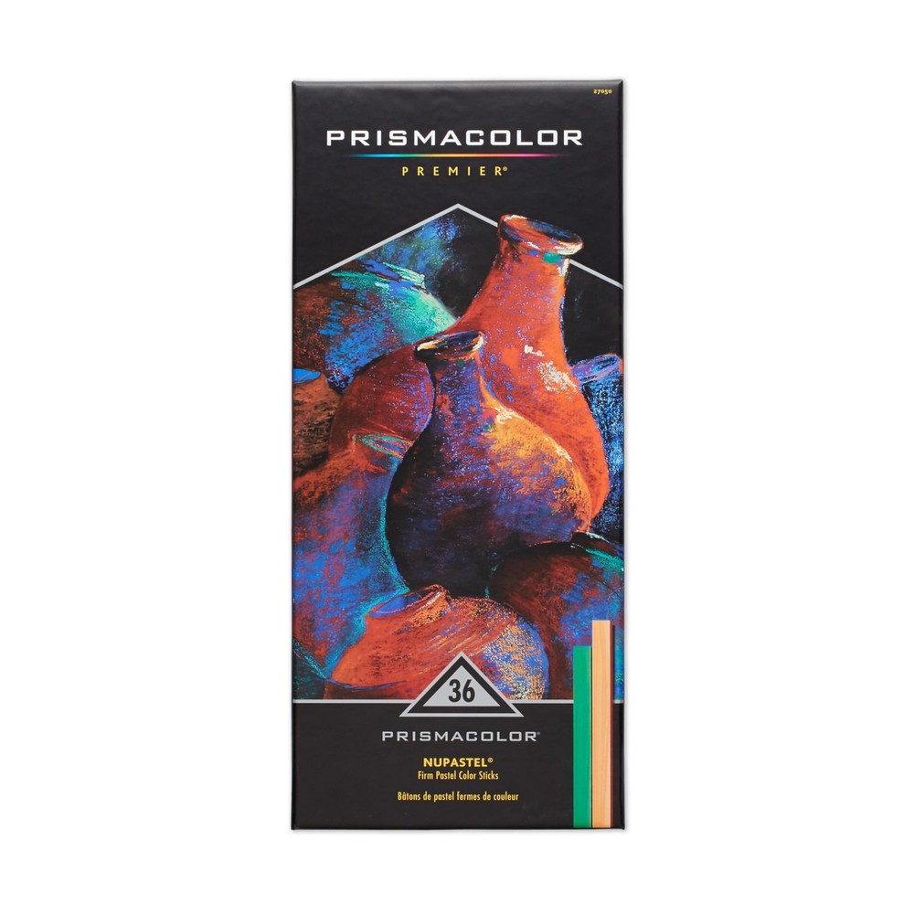 Prismacolor Premier Nupastels, Firm Pastel Color Sticks, 36 Count – For