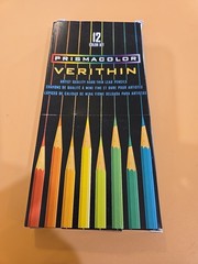 Prismacolor Verithin #796 Colored Pencils 12 Pencils 1997 Made in USA