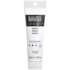 2 oz Professional Heavy Body Acrylic Paint Parchment Artist Grade Tube