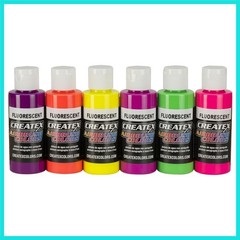 Colors 2-Ounce AB Airbrush Set, Fluorescent