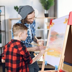 Easel Paper Roll 17” x 984” 82’, Arts and Crafts Drawing Paper Roll of Paper …