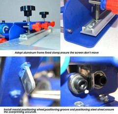 INTSUPERMAI 4 Color 1 Station Screen Printing Machine w/ Stand Micro-Adjust 1 pc