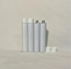 10pc- 45ml Empty Aluminum Paint Tubes Needle Cap Unsealed End w/ Adhesive Strip