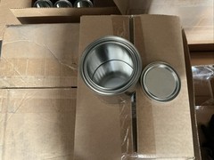 ULINE Empty 1 Quart Metal Paint Can Bulk Box Of 54 With Lids