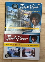 Bob Ross Vintage 1980s Joy of Painting Volumes ONE through TEN! A masterpiece!