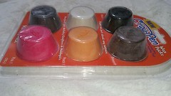 Surebonder CP6-1 6 Piece Wax Pucks for Cray-Pen Painting Tool, Black Pink Yellow
