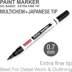 48 Color Oil-Based Paint Markers, Extra Fine Point