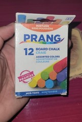 Board Chalk Assorted Colors Scratch Free Smooth Laydown Dustless Sticks 12PCS US