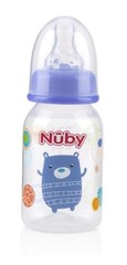 Printed Non-Drip Bottle, 4 Ounce, 1 Pack of 1 Bottle Colors May Vary